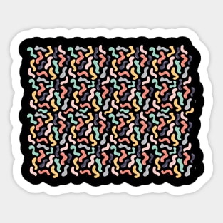 black neon jelly Sticker